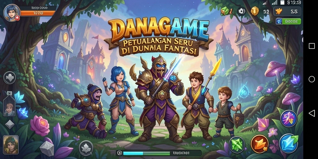 Gameplay seru dan menegangkan di dunia petualangan.