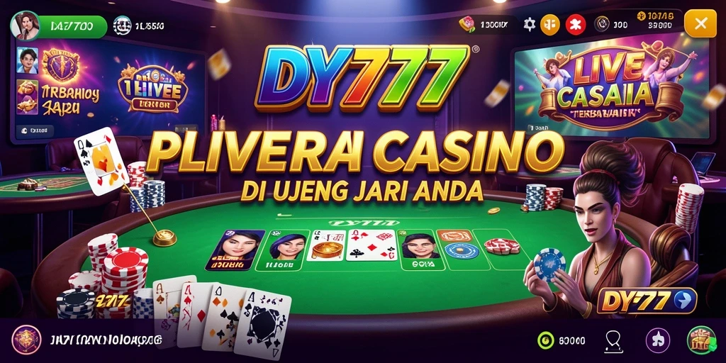 Tampilan gameplay Live Casino yang menarik dan interaktif.