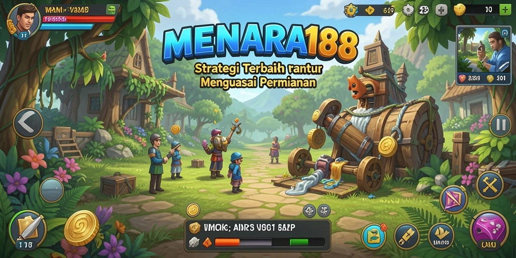 Tampilan gameplay mendebarkan dari MENARA188 dengan elemen strategi intens.